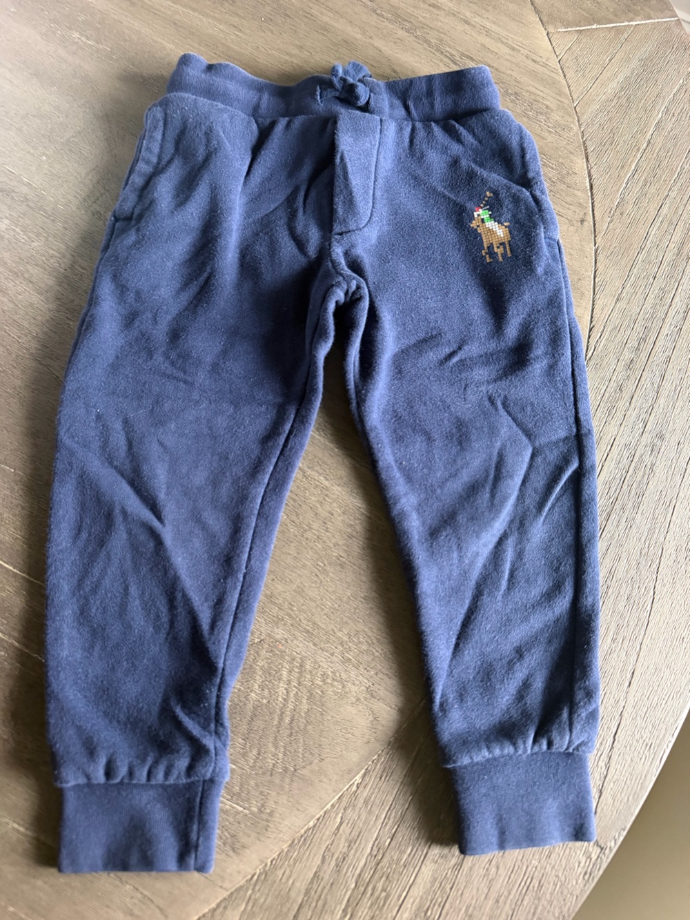 Polo Ralph Lauren digital pony navy Kids Fleece Joggers - Cozy Everyday Bottoms